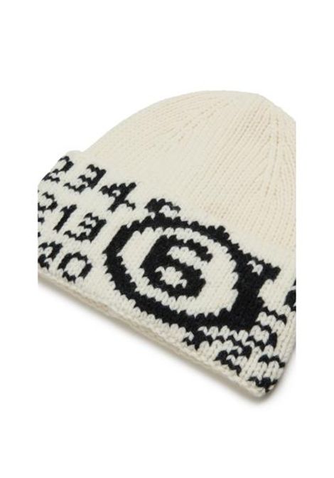 Berretto con logo MM6 KIDS MAISON MARGIELA | M60915 MM06MM6101